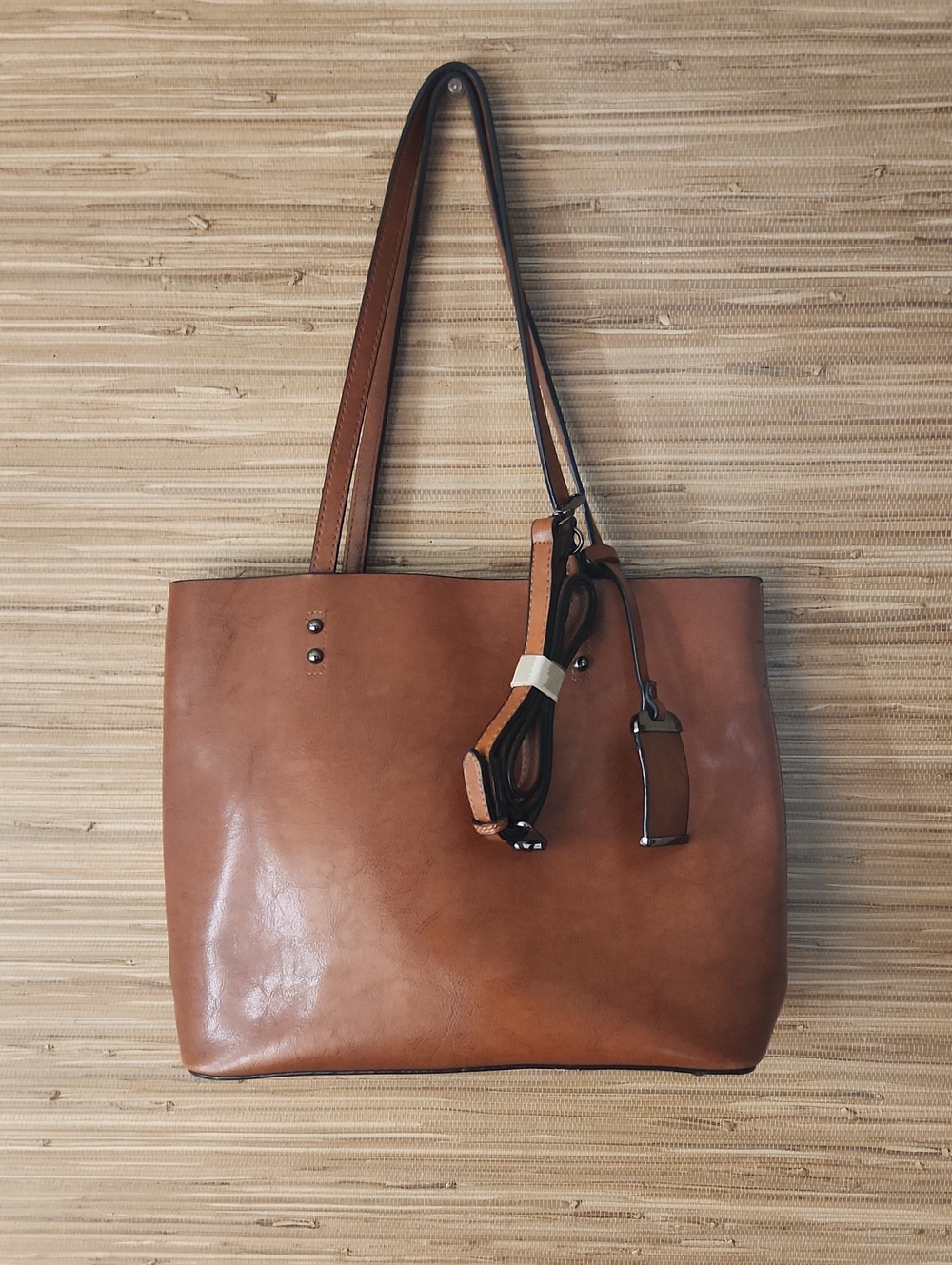 Madewell Classic Brown Leather Tote Bag Nwt - Everyday Carry